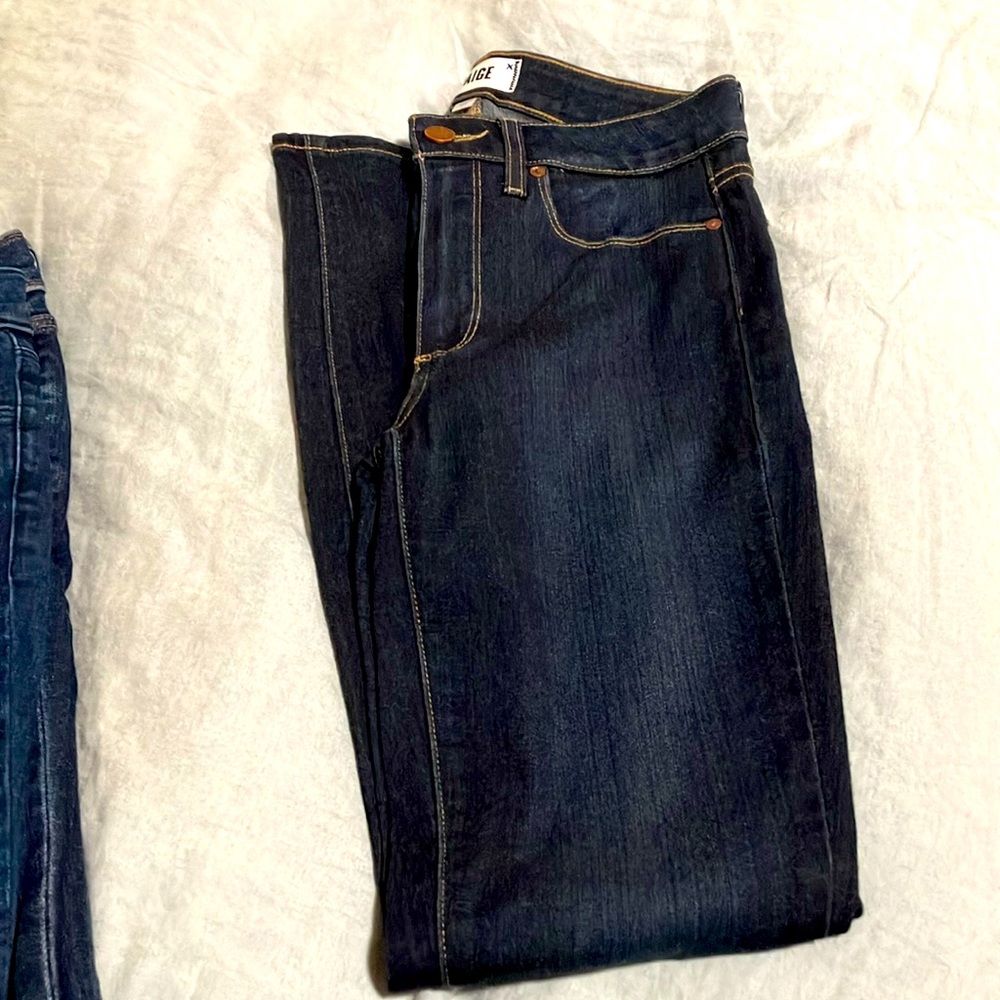 Paige premium denim HOXTON ultra skinny dark wash size 27 perfect worn once